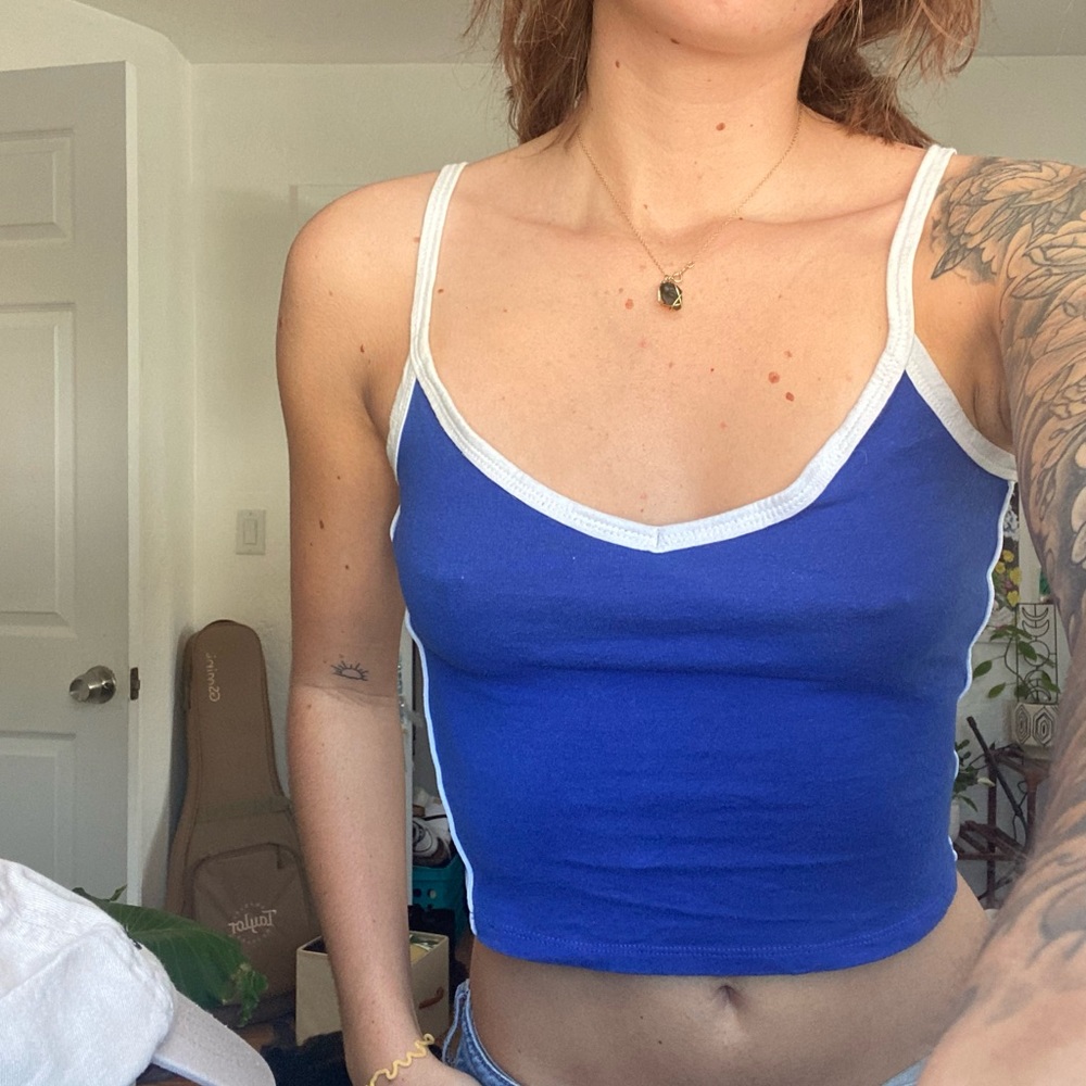 cute cropped tank